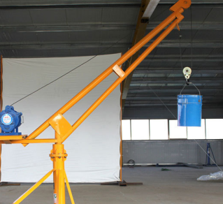 怎么在小型單梁吊運機上安裝伸縮臂式跑車